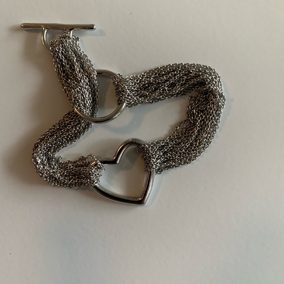 TIFFANY & Co. Inspired Mesh Heart Bracelet - Picture 10 of 12